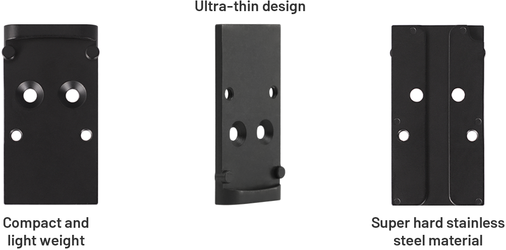 Aimwin RMSC to RMR Adapter Plate FEATURES